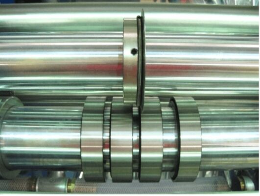 Image of industrial shear slitting blades